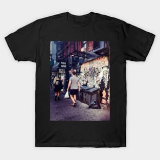 Lower East Side Graffiti Manhattan New York City T-Shirt